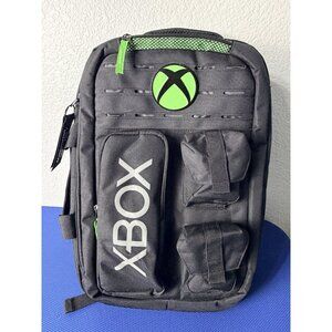 Xbox Work Space Tactical Backpack Black Green Gaming Bag Logo Nice